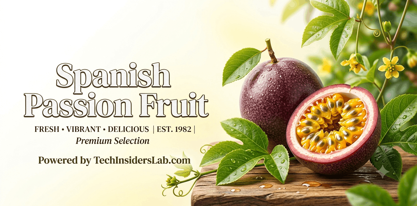 Spanish Passion Fruit