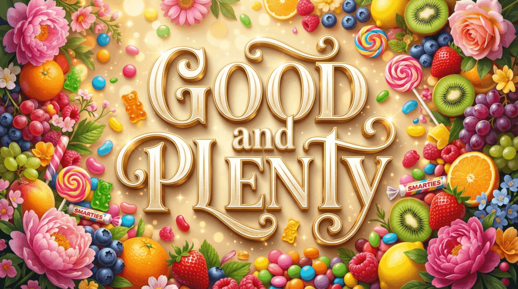 good and plenty