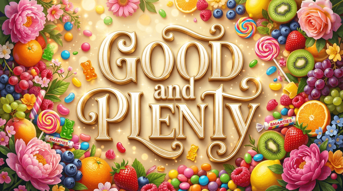 good and plenty