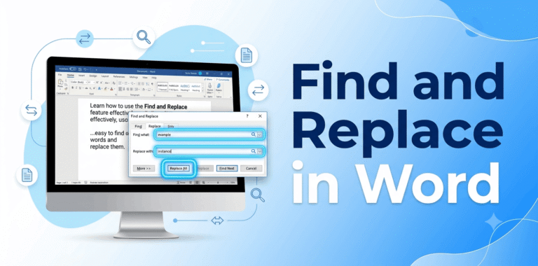 Find and Replace in Word