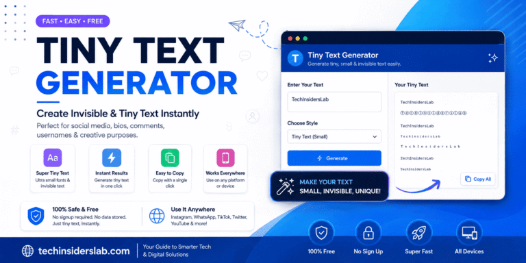 Tiny Text Generator