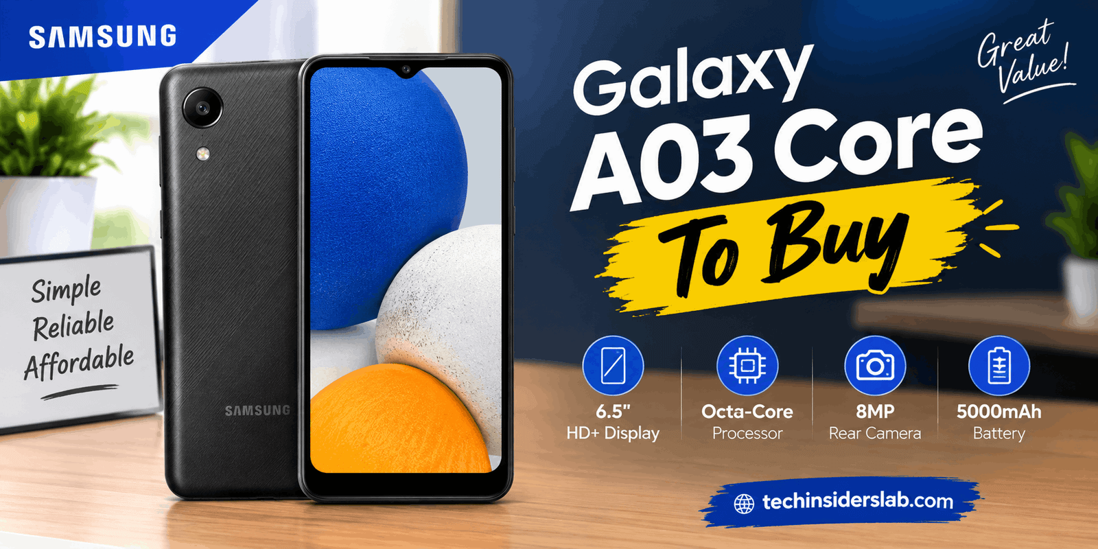 Galaxy A03 Core To Buy