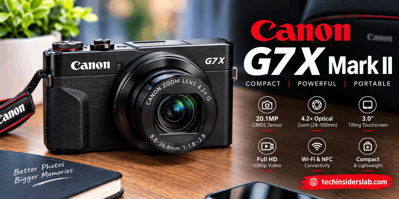 Canon G7X Mark II