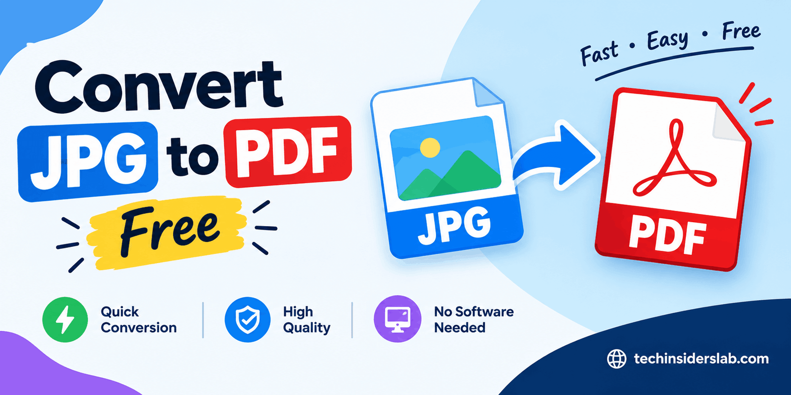 Convert JPG to PDF Free