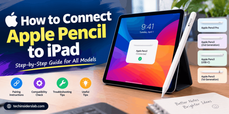 How to Connect Apple Pencil to iPad
