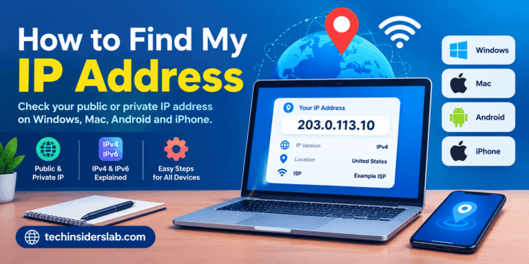 How to Find My IP Address