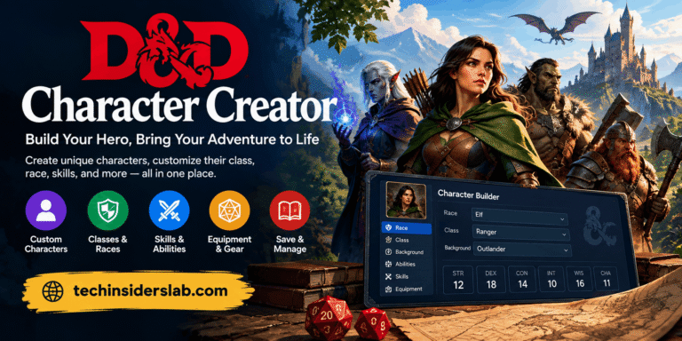 D&D Character Creator