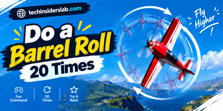 Do a Barrel Roll 20 Times